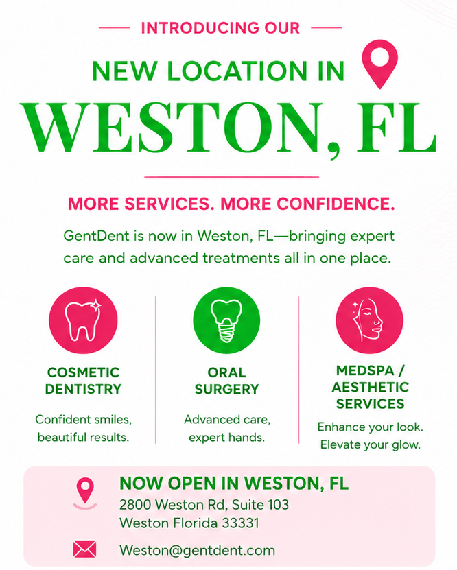 GentDent new location in Weston, FL